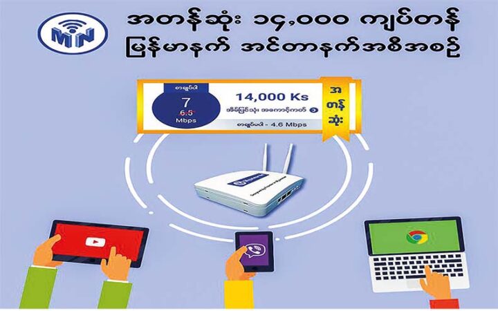 Some fibre internet services continue slowing in Yangon - Global New ...
