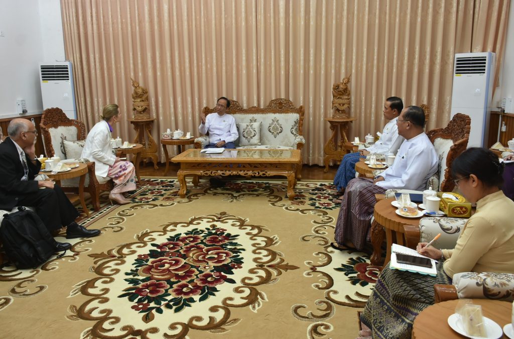 Sarah Netzer MoH Union Minister receives UNOPS Country Director - Global New Light ...