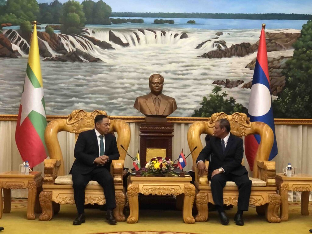 Myanmar Teamwork Myanmar attends 9th Ministerial Cooperation Meeting with Laos - Global ...
