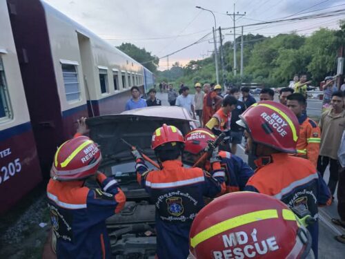 Train-car collision in Mandalay injures four - Global New Light Of Myanmar