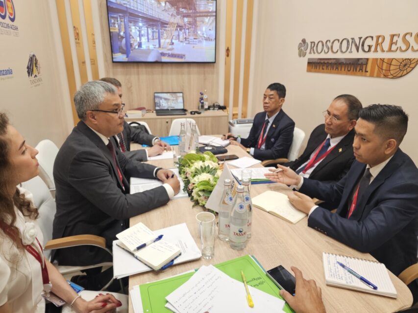 Co-Chairs’ Meeting of Myanmar-Eurasian Economic Commission Joint ...