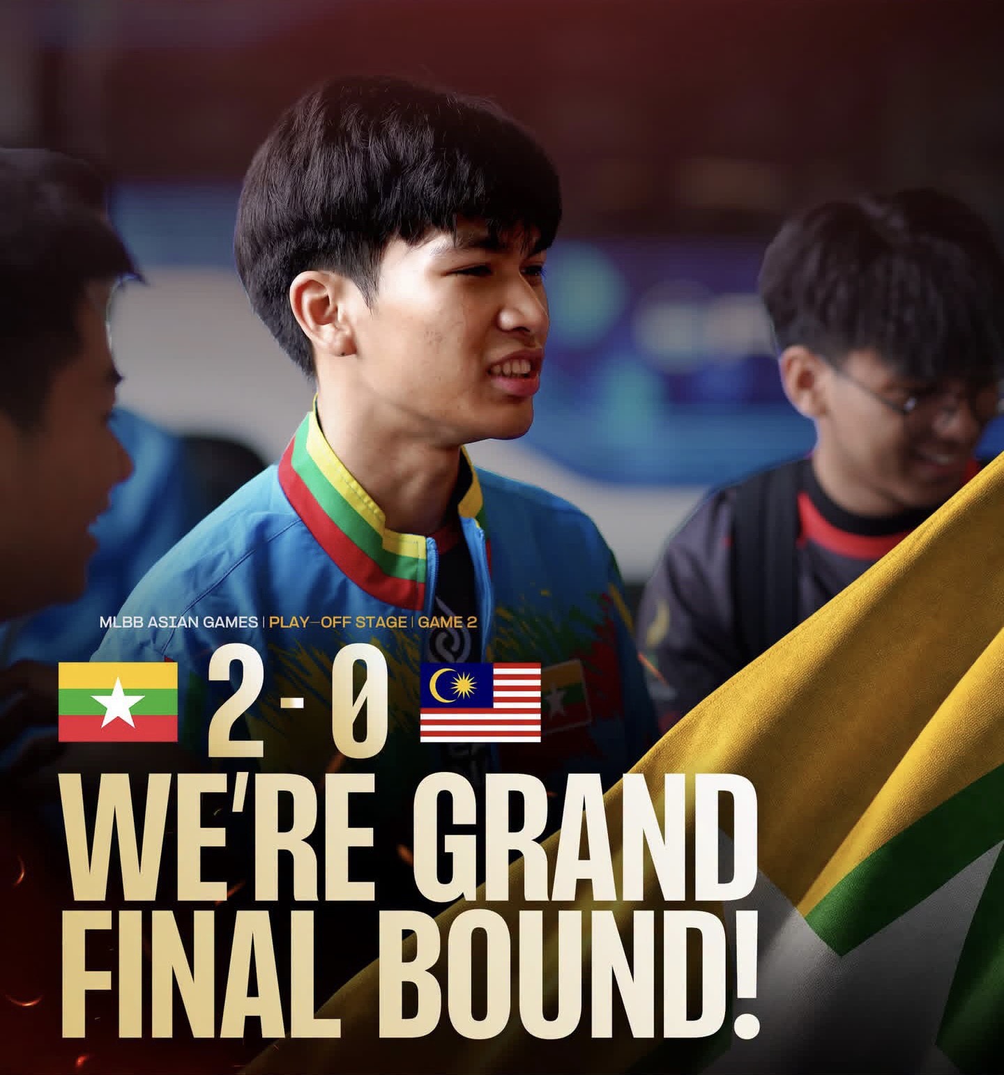 Myanmar reach Mobile Legends final at Asian Games